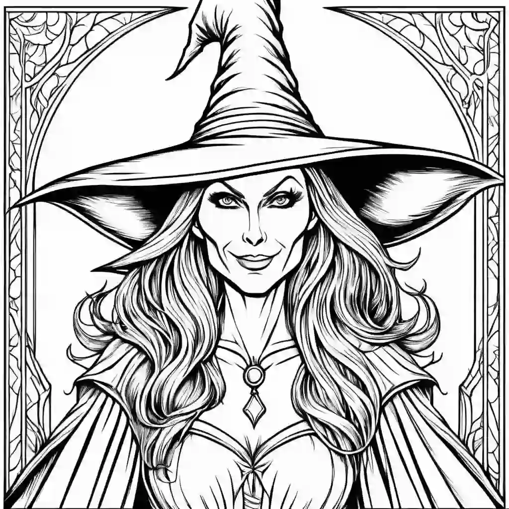 Wicked Witch coloring pages